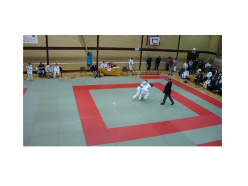 Picture of action at Gloucestershire Junior Open competition
